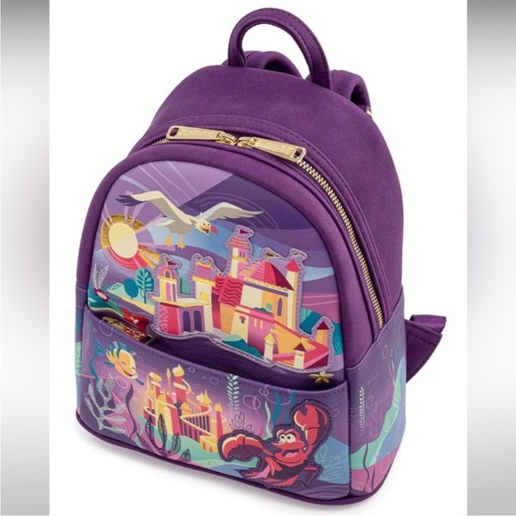 Disney Loungefly The Little Mermaid Backpack - Picture 5 of 5